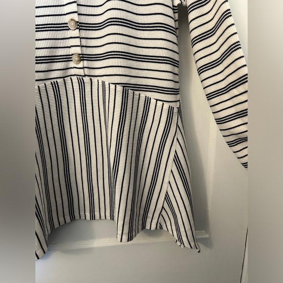 ANTHROPOLOGIE / Eliza Striped Long Sleeve Top - Picture 7 of 8